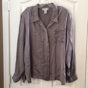 Ladies’ Bedford Fair Lifestyles Silk Blouse 2x